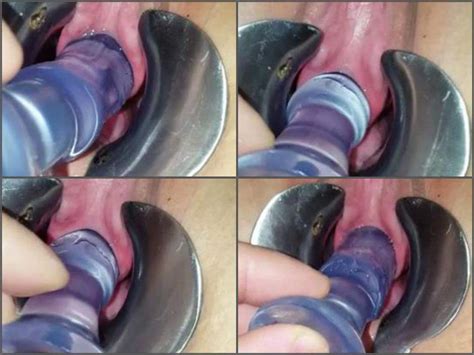 Amateur closeup speculum vaginal and peehole stretching ...