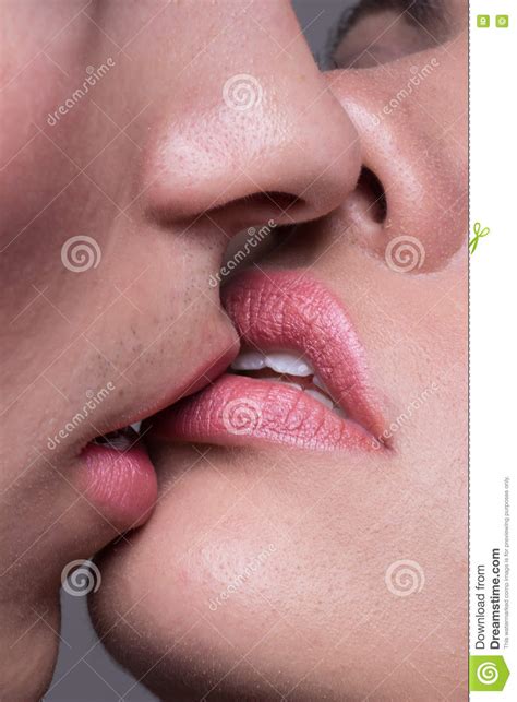 Kissing Closeup - Sweet Tiny Teen