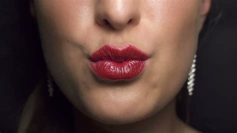 Lipstick Kiss Stock Footage Video | Shutterstock