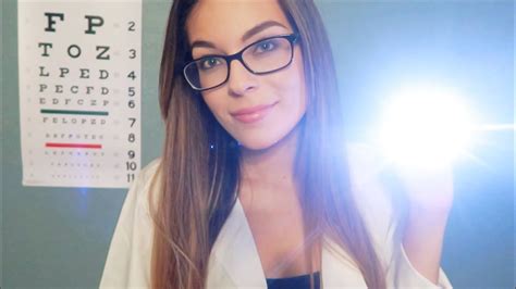 ASMR - Eye Exam Roleplay | Follow the light, personal ...