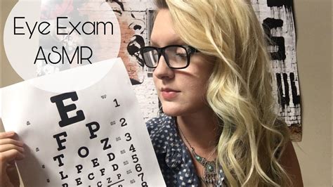 [ASMR] Eye Exam Roleplay / Light Spoken/ Light & Visual ...