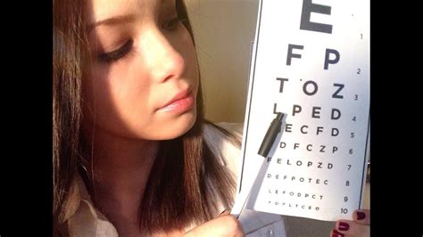 ASMR - Eye Exam Role-Play (Whispered) - YouTube