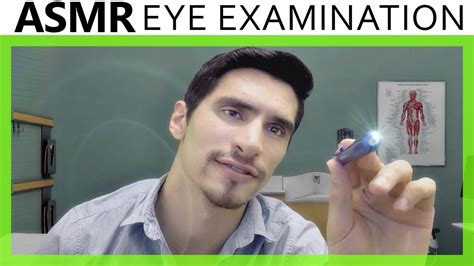 ASMR Eye Examination Optometrist Role Play 3Dio Binaural ...