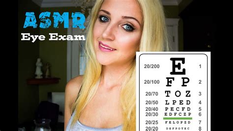 ASMR Eye Examination Roleplay - YouTube