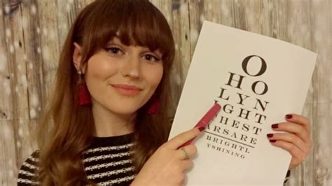 ASMR~ Eye examination - YouTube