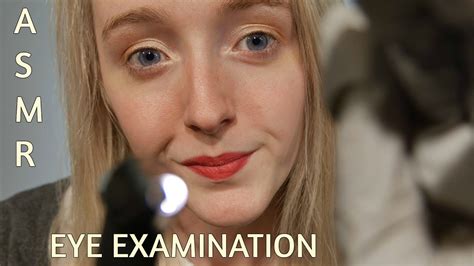 ASMR Realistic Eye Examination - Follow the Light | Deep ...