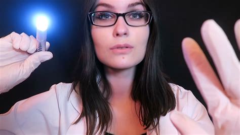 ASMR Relaxing Eye Exam for Tired Eyes - YouTube
