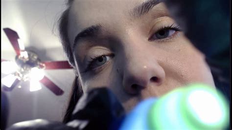 ASMR RP - Tender Eye Exam and Cleaning After Chemical ...