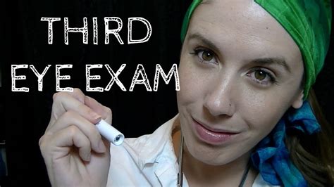 ASMR Third Eye Exam: Binaural Role Play for Relaxation ...