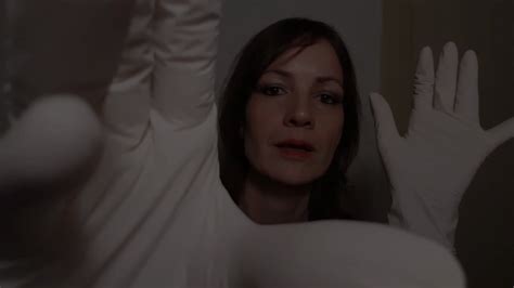 ASMR~Hand Movements and Face Touching~Double Latex Gloves ...
