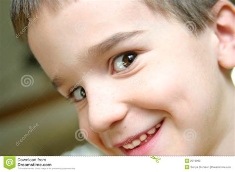 Close-up Portrait Of Boy Stock Photo - Image: 2019990