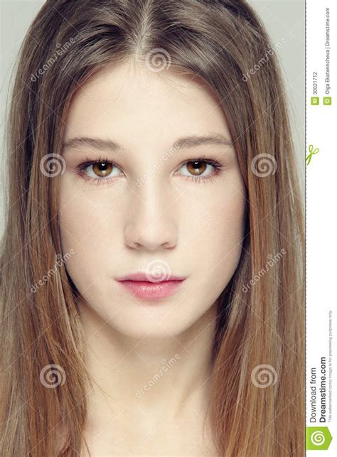 Teen girl stock photo. Image of make, beauty, 14, up ...