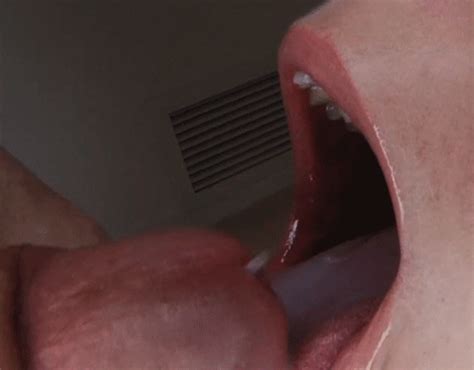 close up gay cum in mouth hd