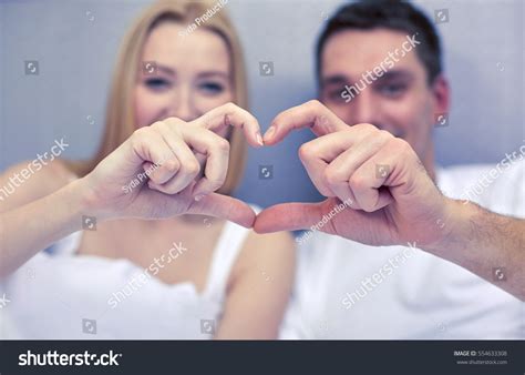Love People Happiness Concept Close Smiling Stock Photo ...
