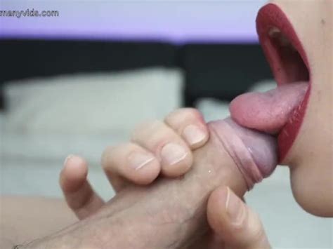 CLOSE UP BLOWJOB WITH DARK RED LIPSTICK - Watch Porn Free ...