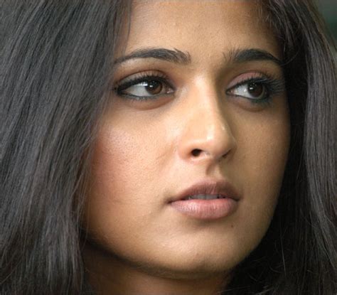 Anushka Shetty Hot Looking Mass Face Close Up Photos