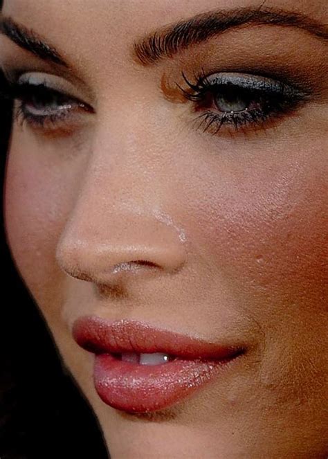 Celebrity closeup | Celebrity Closeups | Megan fox face ...