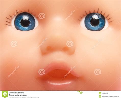 Doll Face Closeup Stock Photos - Image: 34803353