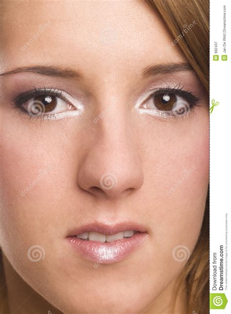 Face Close-up Royalty Free Stock Photography - Image: 682437